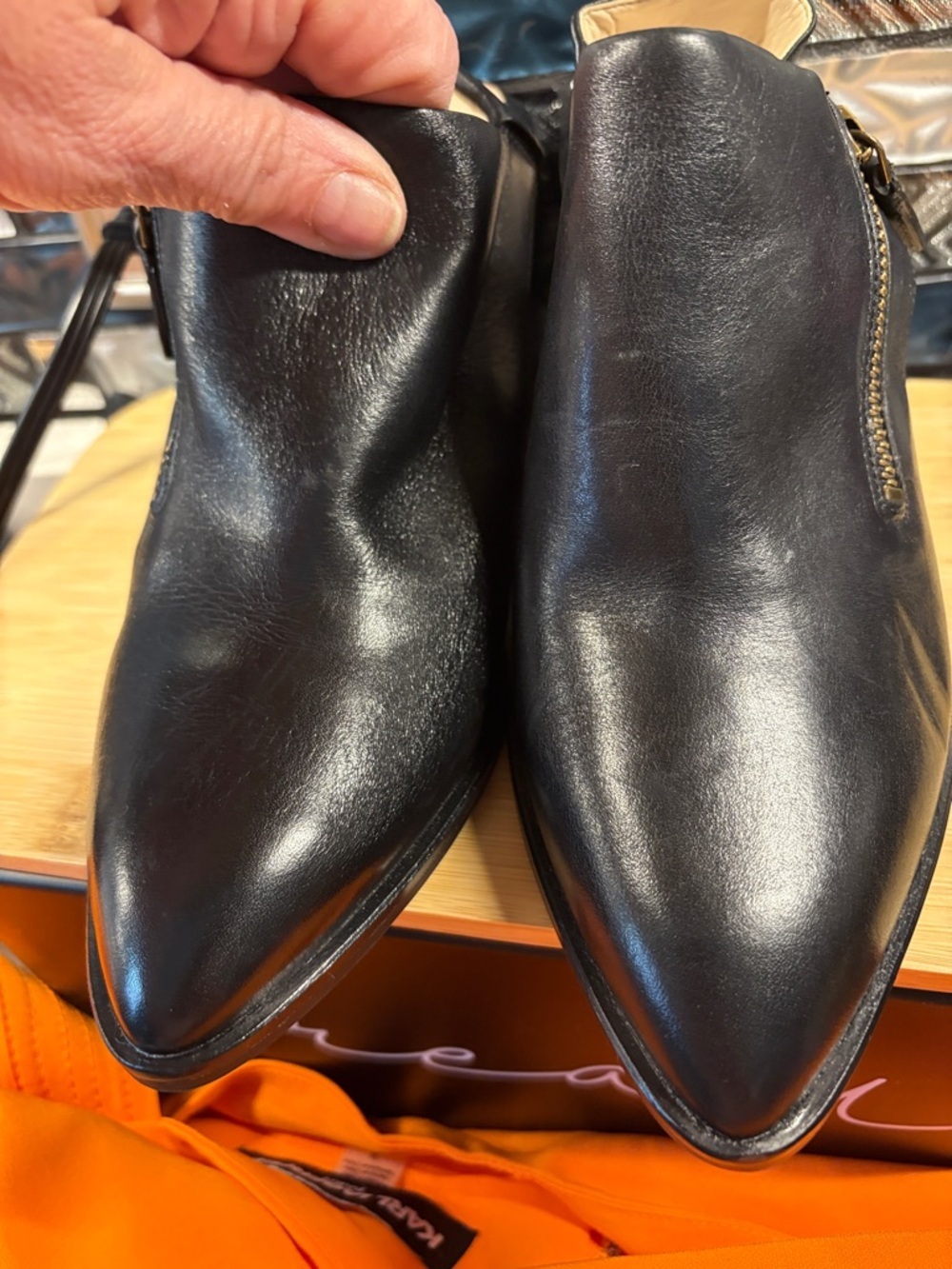 Cole Haan Black Ankle Booties